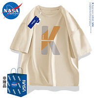 NASA ADIMEDAS 男士纯棉印花短袖T恤*3件