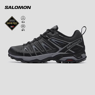 salomon 萨洛蒙 男款 户外运动防水透气舒适减震徒步鞋 X ULTRA PIONEER GTX 墨黑色 471968 8.5 (42 2/3)