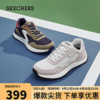 SKECHERS 斯凯奇 春季吸震防滑耐磨舒适户外休闲运动鞋子男183265 NVTN 43