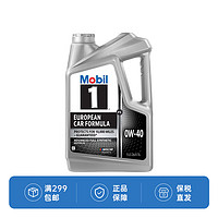 Mobil 美孚 1号系列 0W-40 SN级 全合成机油 4.73L 美版