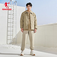 QIAODAN 乔丹 男士棉服男2023秋冬季羽绒服防寒防风衣保暖棉衣男运动休闲外套男