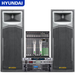 hyundai现代影音现代z1835专业双15寸喇叭舞台演出音响套装大音箱功放