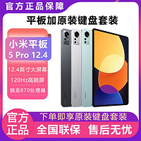 百亿补贴：Xiaomi 小米 平板5 Pro 12.4英寸120Hz高刷全面屏骁龙870影音娱乐学习 8+256GB