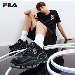 FILA 斐乐 掠夺者2男鞋跑步鞋撞色轻便运动鞋老爹鞋运动跑步鞋