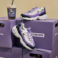 SKECHERS 斯凯奇 女鞋百搭女老爹鞋复古熊猫鞋时尚运动休闲鞋春夏季