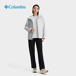 Columbia 哥伦比亚 春夏24新款哥伦比亚冲锋衣女户外防水透气连帽休闲外套XR5387 043 XL