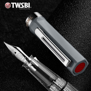TWSBI 三文堂 钢笔 ECO系列 水泥灰 F尖 单支盒装