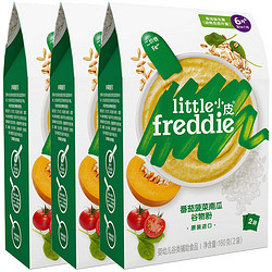 LittleFreddie 小皮 益生菌番茄菠菜南瓜米粉 160g 3盒