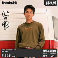 Timberland 官方男女同款圆领卫衣春季休闲毛圈布|A6K5D