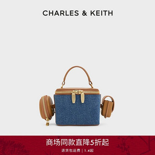 百亿补贴：CHARLES & KEITH CHARLES&KEITH23秋季新品迷你手提斜挎盒子包女CK2-50671557