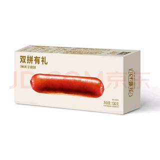 尊乐 脆皮香肠Mix 130g/盒