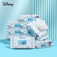 Disney 迪士尼 草莓熊湿巾婴儿手口专用宝宝新生儿湿纸巾超值装60抽10包