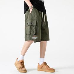 warrior回力工装短裤男士直筒宽松潮牌阔腿百搭薄款夏季潮流休闲运动