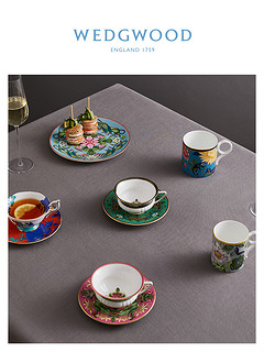 WEDGWOOD威基伍德漫游美境特别款马克杯骨瓷复古咖啡杯水杯欧式