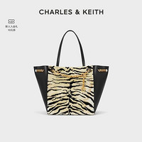 百亿补贴：CHARLES & KEITH CHARLES&KEITH大容量虎纹手提托特包包女包CK2-30781932