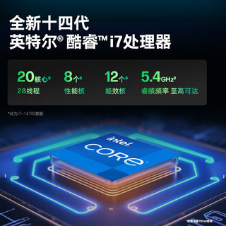 惠普（HP）战99 台式电脑主机（酷睿14代i5-14500 16G 1TSSD）27英寸大屏显示器 14核商用高性能AI算力 15L|27英寸