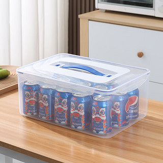 百圣牛冰箱保鲜盒密封盒冰箱收纳盒保鲜盒食品级水果食品保鲜盒大容量 35.5*25*14.5cm