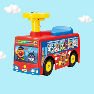 ANPANMANアンパンマン面包超人扭扭公交车 发条玩具小车惯性回力车按压小车按压
