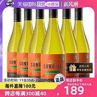 红魔鬼 智利原瓶进口红酒 干露霞多丽干白葡萄酒整箱750ml