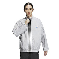 adidas 阿迪达斯 三叶草新款男子训练梭织三条纹立领运动夹克外套IU4846