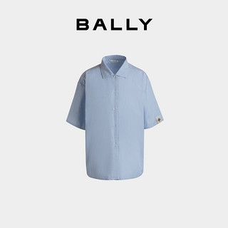 BALLY巴利24春夏浅蓝色棉质女士衬衫6308325 浅蓝色 XXS