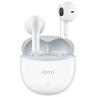 百亿补贴：iQOO TWS Air2 半入耳式真无线降噪蓝牙耳机 奔霆白