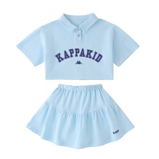 Kappa 卡帕 女童休闲短袖两件套