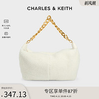 CHARLES & KEITH CHARLES＆KEITH春夏女包CK2-40781924-1大号柔软大容量链条单肩包