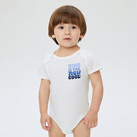 Gap 盖璞 新生婴儿印花短袖连体衣802314夏季儿童装可爱爬服