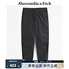 Abercrombie & Fitch 男装 24春日常休闲慢跑裤 358445-1 黑色 L (180/86A)