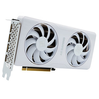 AX 电竞叛客 GeForce RTX 4060 X2W 8G DLSS 3 台式机电脑电竞游戏/AI渲染设计独立显卡 RTX 4060 X2W 8G