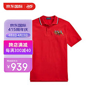 RALPH LAUREN 男士Polo衫短袖 商务休闲 送男友 710900614 002红色 L