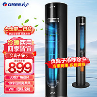 GREE 格力 风扇冷暖两用 家用塔式落地扇WiFi遥控定时无叶 冷暖两用FL-10X61RBg