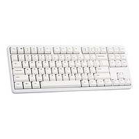 CHERRY 樱桃 3000 S TKL 88键 有线机械键盘 白色 Cherry青轴 无光