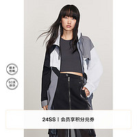 欧时力【商场同款】 轻户外系列 防晒衣24新早春休闲中长款外套女