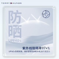 TOMMY HILFIGER【李沁同款】夏季功能系列24女双面针织防晒镶边POLO43610 粉色TJ5 L