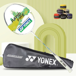 yonex尤尼克斯羽毛球单拍碳素疾光nf555女士专业比赛日常训练yy球拍