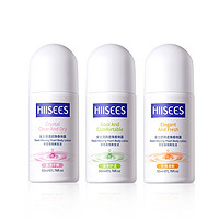 HIISEES 韩瑟 浪漫酷爽香体露干爽净味温和亲肤浪漫花香50ml*3