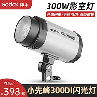 Godox 神牛 小先锋300DI数码影室闪光灯300W摄影灯服饰人像证件摄影拍摄