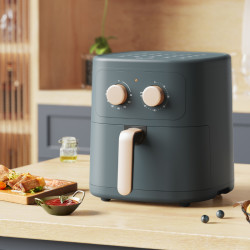 bear小熊空气炸锅家用多功能5l大容量新款空气炸电薯条机电烤箱一体