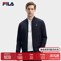 FILA 斐乐 官方旗舰男士外套2024春季新款行政夹克商务休闲上衣男装