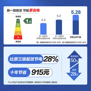 KELON 科龙 空调挂机 新一级能效 变频节能 大1匹 一级能效   升级26QSX1