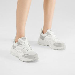SKECHERS 斯凯奇 春季女鞋休闲鞋增高鞋老爹鞋运动休闲鞋舒适百搭
