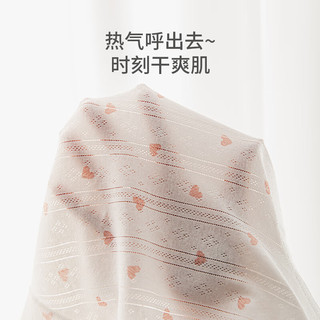乖奇熊夏季新生婴儿连体包屁衣纯棉薄款长袖和尚服女宝宝三角哈衣 米白/蓝色蒲公英 66cm