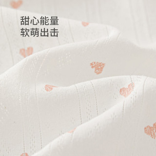 乖奇熊夏季新生婴儿连体包屁衣纯棉薄款长袖和尚服女宝宝三角哈衣 米白/蓝色蒲公英 66cm