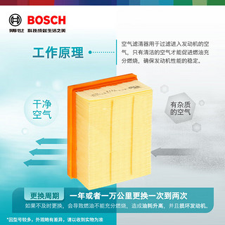 博世（BOSCH）滤清器三滤套装机油滤芯汽车空调滤芯+空气滤芯适用于大众 朗逸 13-17款 1.6L