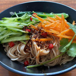 陕富荞麦挂面 低脂肪挂面细面条苦荞粗粮杂粮高饱腹农家苦荞面 1000gx2（10-20人份）