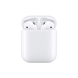 Apple 苹果 AirPods（二代）无线蓝牙耳机 有线充电盒版