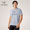 ARC'TERYX 始祖鸟 ARC’TERYX始祖鸟 ARC'WORD LOGO SS 透气 男子 棉质短袖T恤 Daybreak/破晓蓝 M