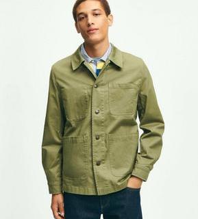 布克兄弟 Brooks BrothersStretch Cotton Twill Chore Jacket